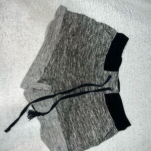 Stylish Black and Gray Women's Shorts